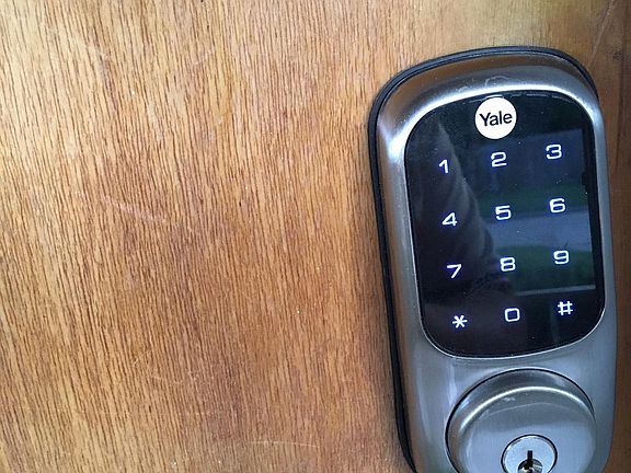 Front Door Key-less Entry/Exit