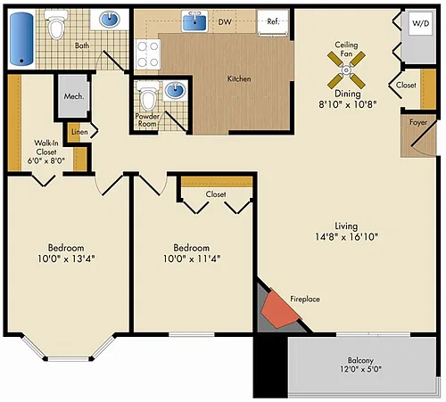 Floor plan B1