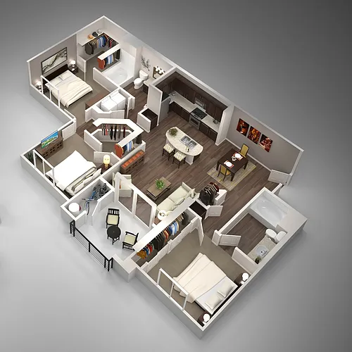 Floor plan C1