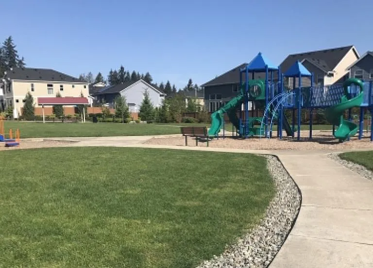 One of two community parks