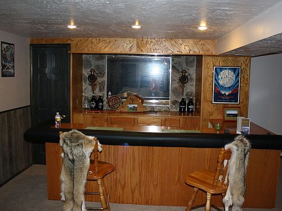 Custom Bar in Basement