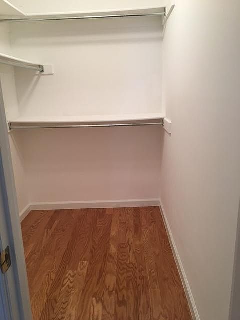 Downstairs walk-in closet