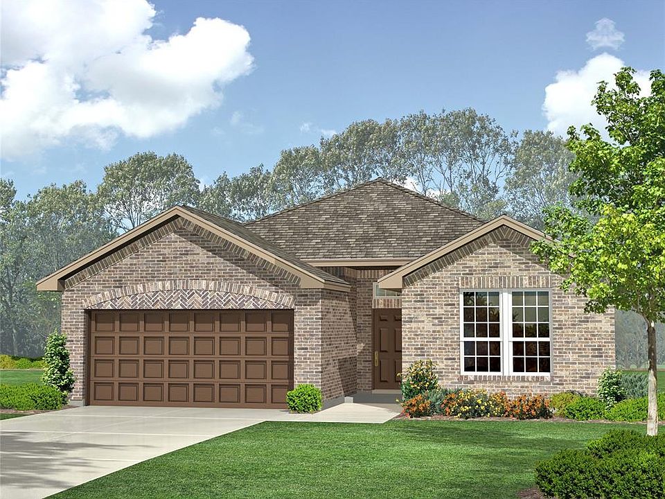 D.R. Horton's Hobbs Floorplan Elevation B. Photos shown here may not depict the specified home & features included are for illustration purposes only