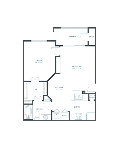Floor plan A1