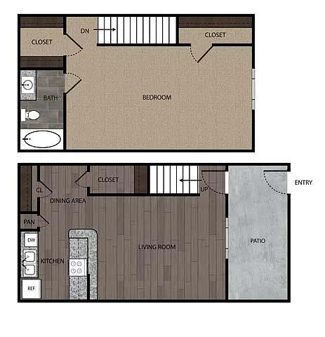 Floor plan Highlander