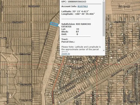 Hidalgo Rd NW, Rio Rancho, NM 87124