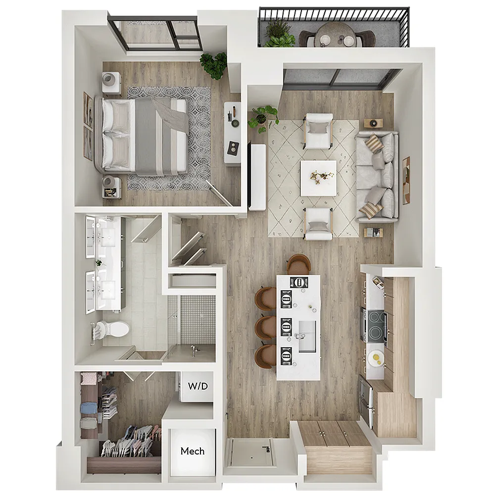 Floor plan Ensemble I