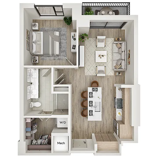 Floor plan Ensemble I