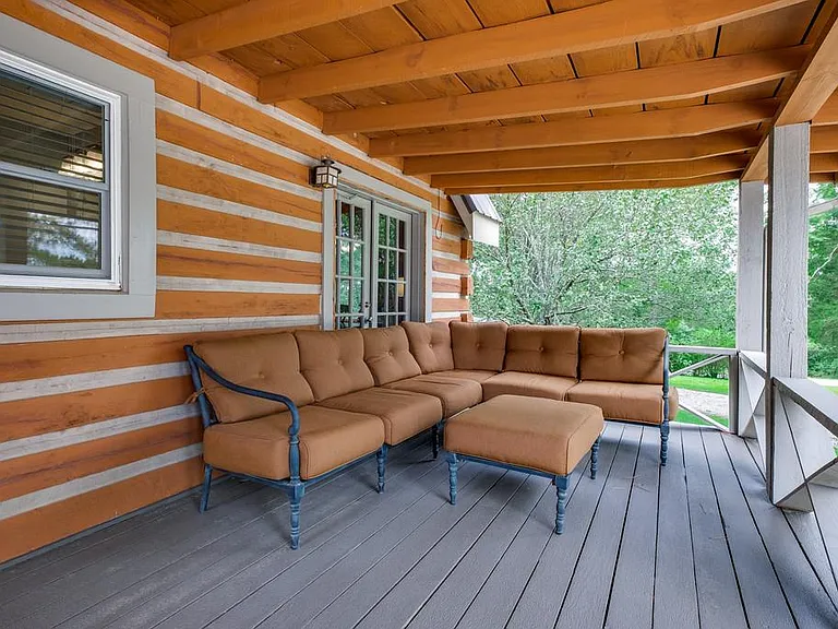 Back porch.