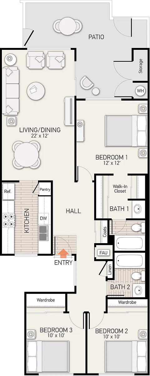 Floor plan Plan 3