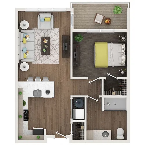 Floor plan A5 - Brooks