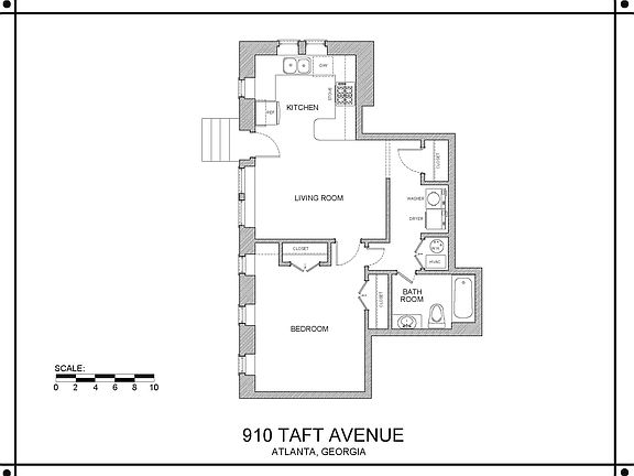 Unit D 396 8th Street NE, Atlanta GA 30309 A/K/A 910 Taft Avenue NE