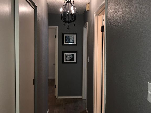 Hall to bed rooms and bath room