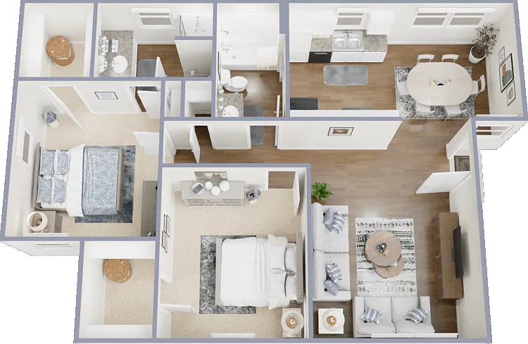 Plan 3 Floorplan Diagram