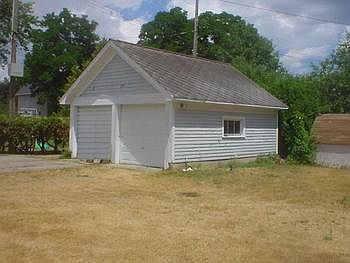 2 car detached garage off the alley behind home.