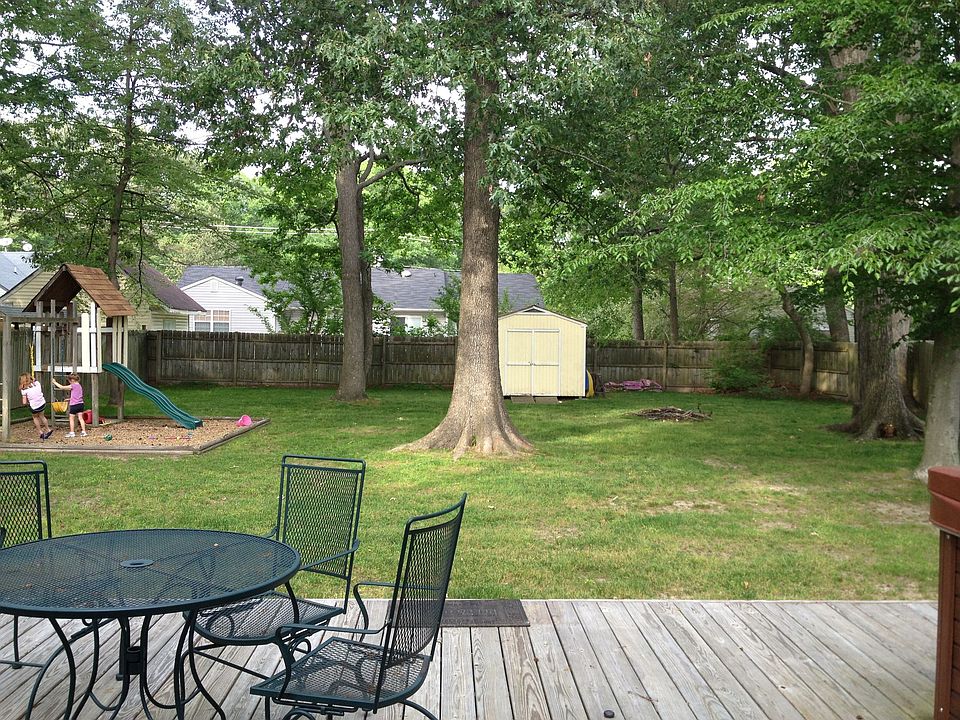 HUGE back yard