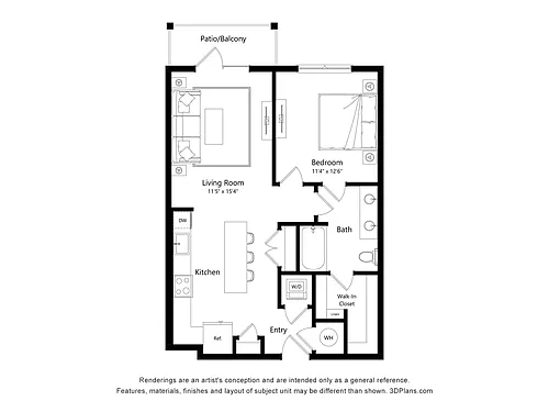 Floor plan A1
