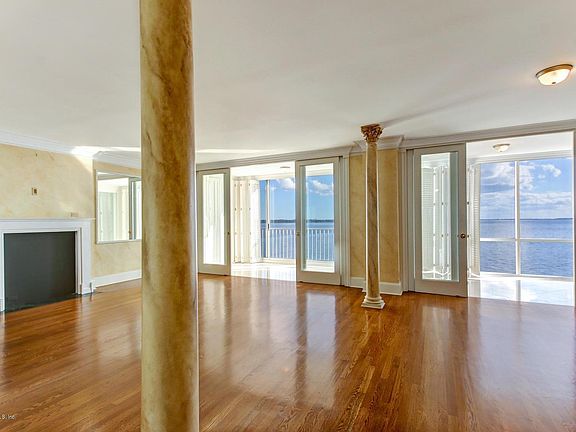 Living room toward river