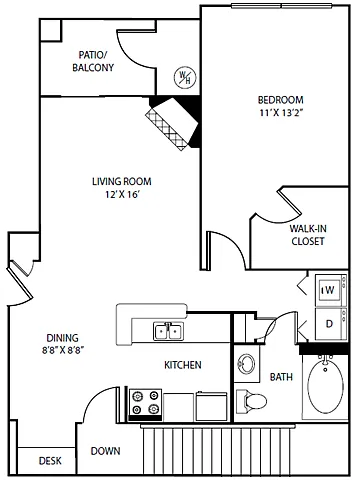 Floor plan 1D