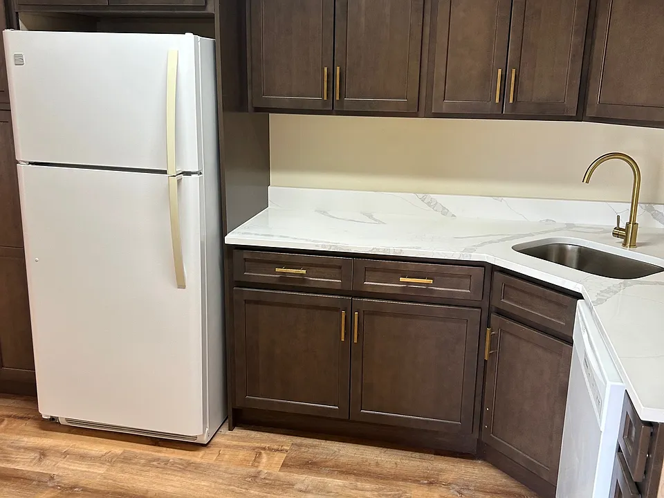 New kitchen cabinets and appliances in apt 4K