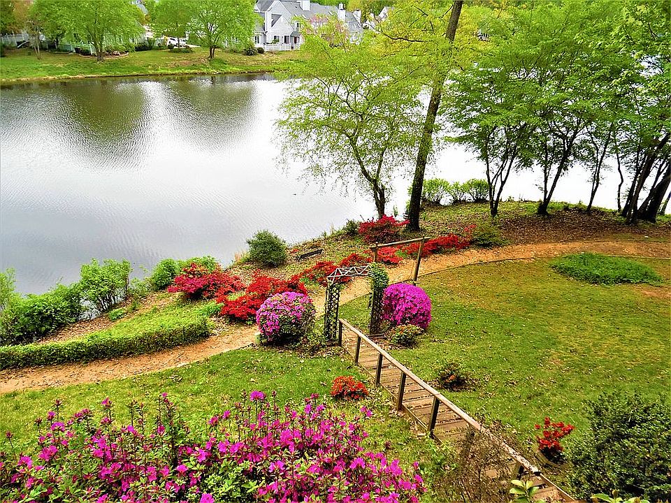 Spring view from back deck