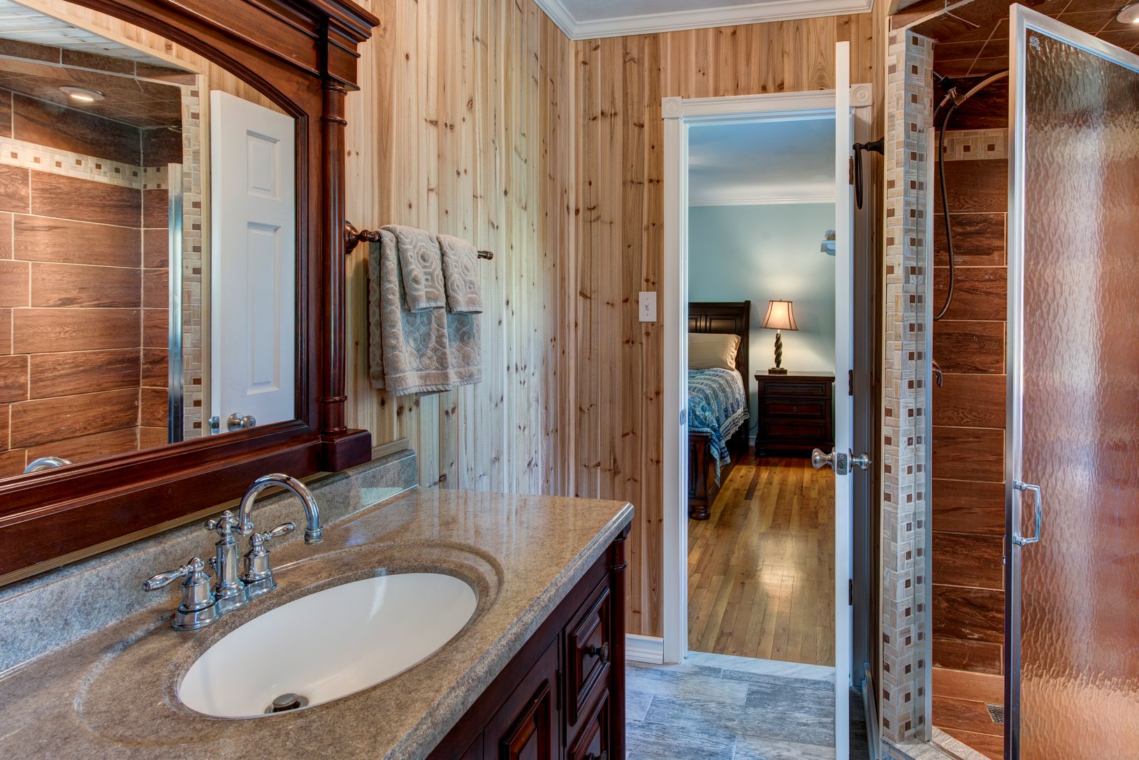  Master bath.