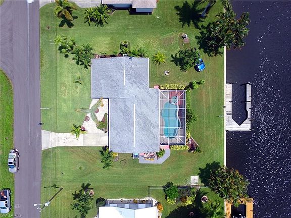 Aerial and side view.