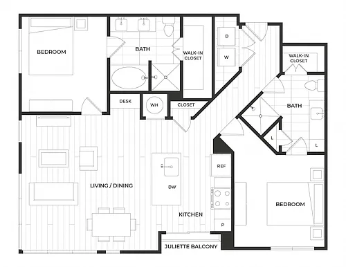 Floor plan S