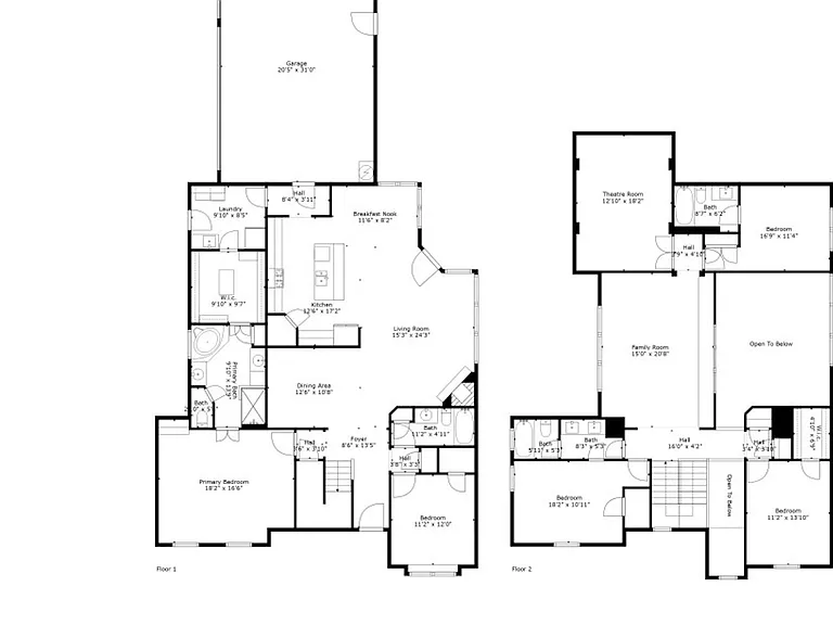 Combined Floor Plan