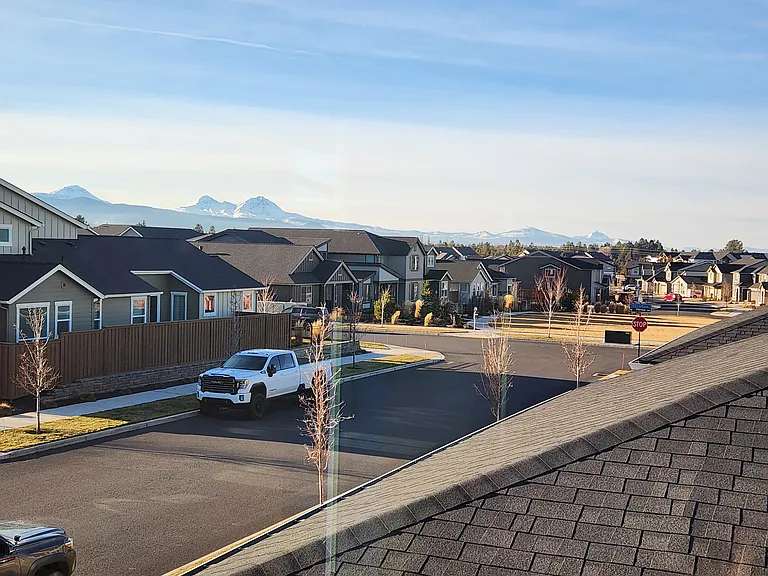 View from the common office space.