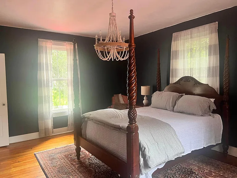 Upstairs Bedroom with One Queen Bed