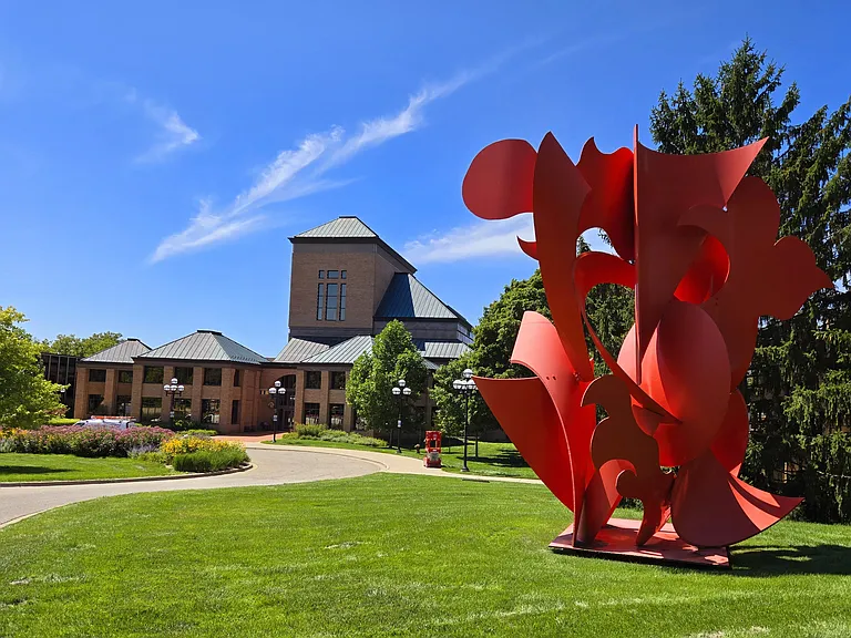 University of Michigan's north campus is nearby