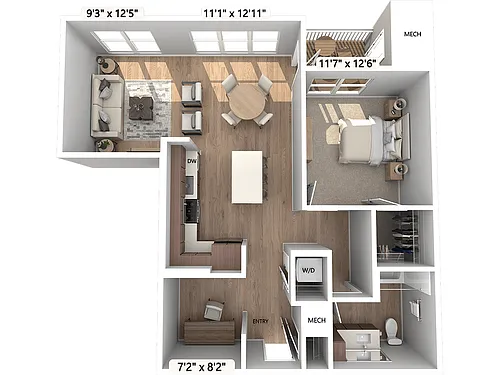 Floor plan AM20D-003-203