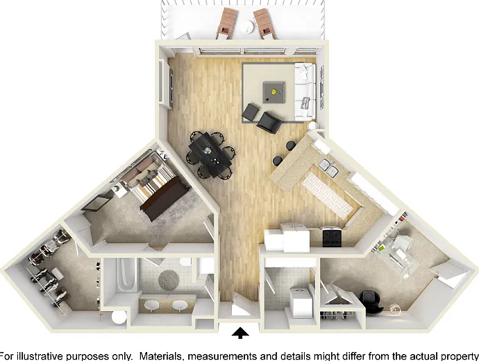 Anchorage Floorplan Diagram