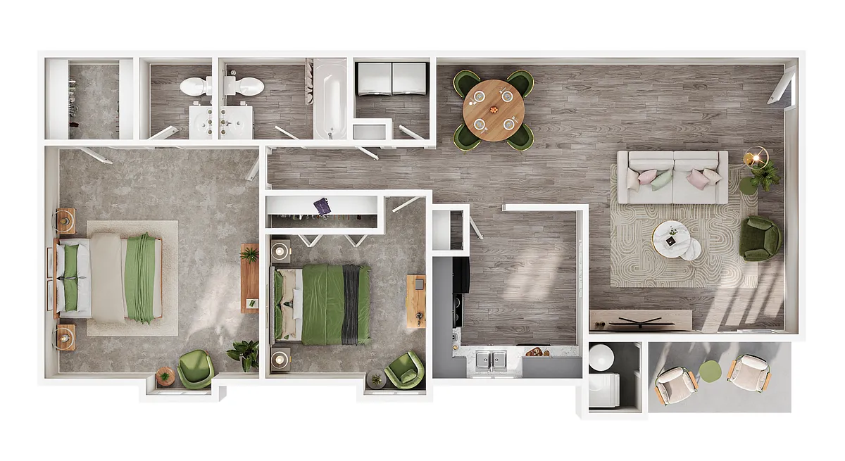 Floor plan The Cypress