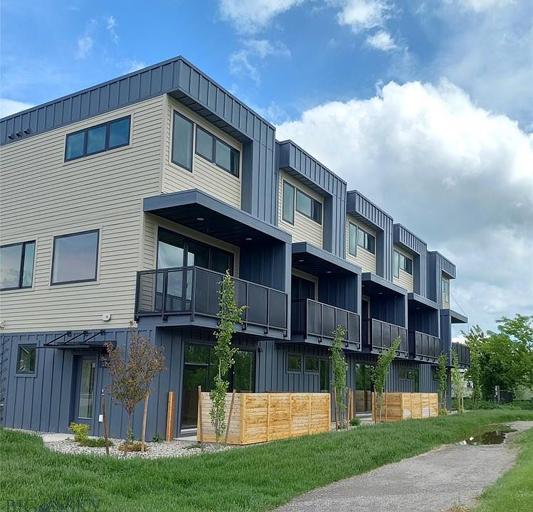 Bozeman trail system borders three sides of the property. Great south facing covered deck.