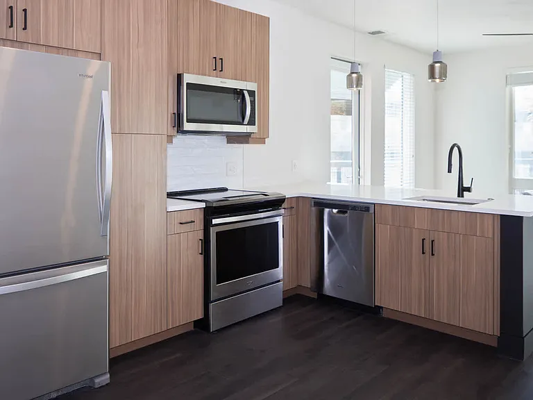 Kitchen with Stainless Steel Appliances