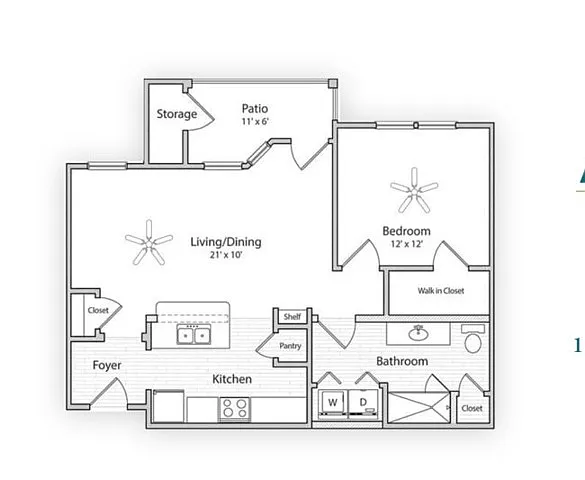 Floor plan AFWA2