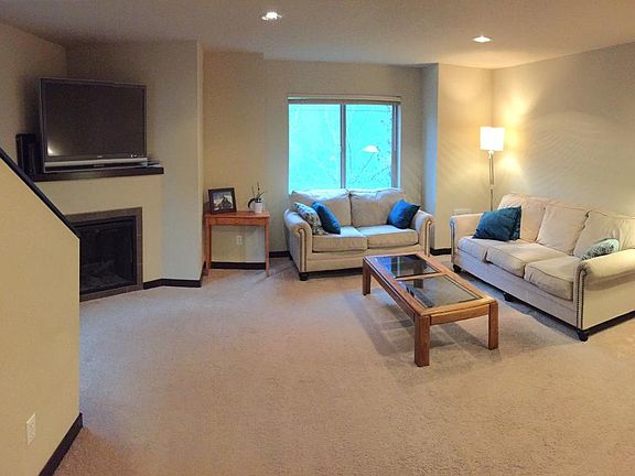 Open plan living room