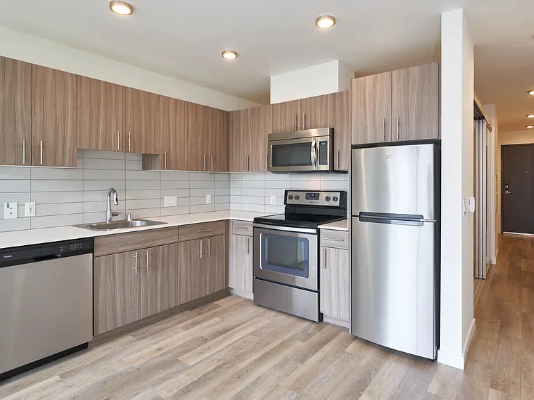 Kitchen with Stainless Steel Appliances