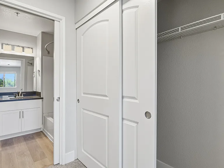 Stay organized with spacious closets.