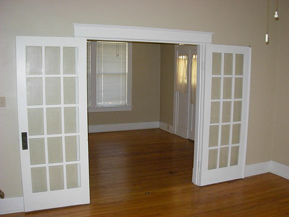 From the living room looking into the study.