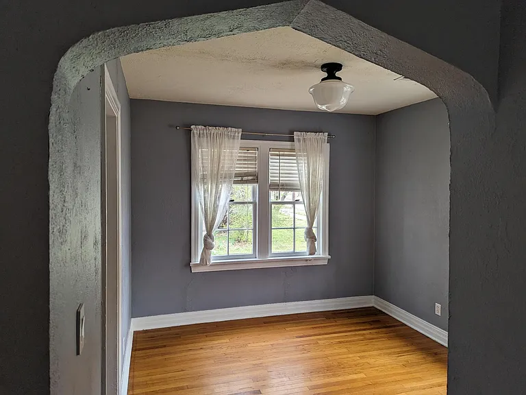 Office area or dining room