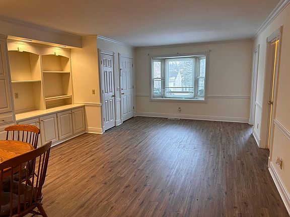 Open living/dining area