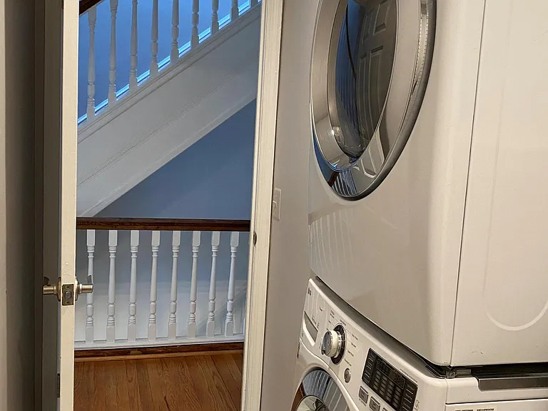 Laundry room with ample storage on 2nd Fl.