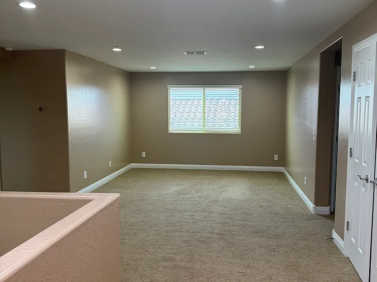 spacious upstairs loft