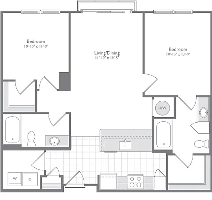 Floor plan B2A