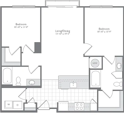 Floor plan B2A