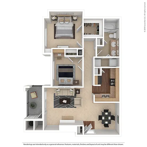 Floor plan River Place