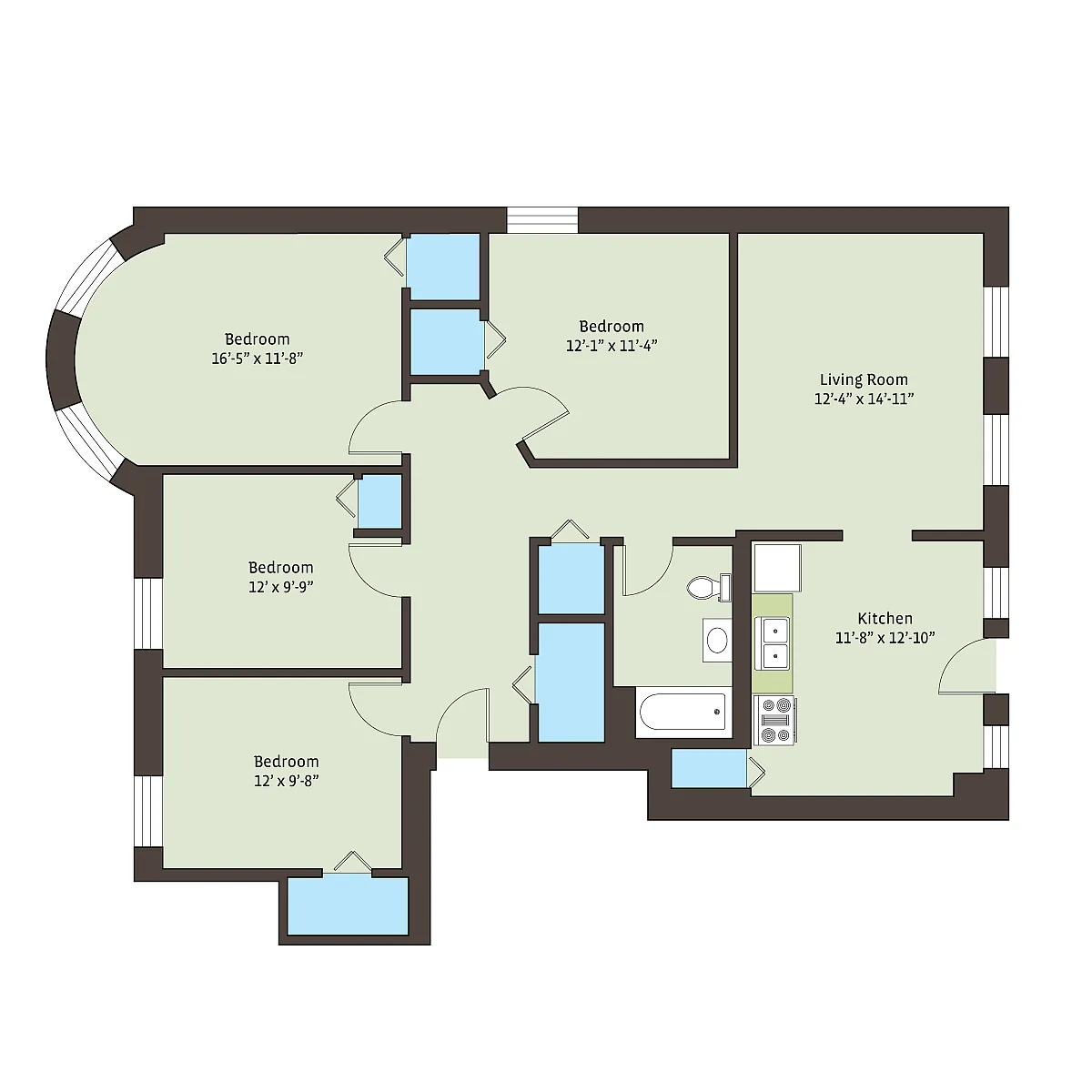 Floor plan 5500-4B2